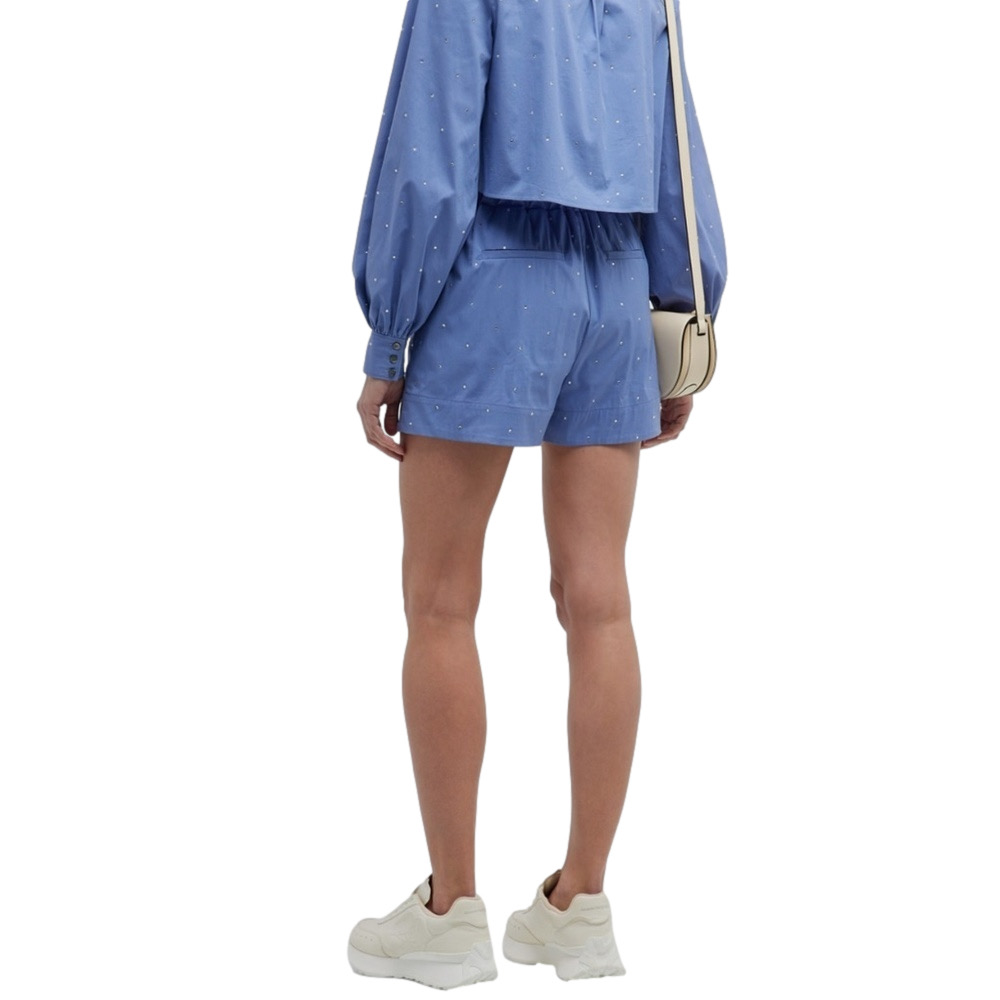 Jason Wu Rhinestone Embellished Crop Top with High Waisted Shorts Set - NWT - Picture 5 of 15